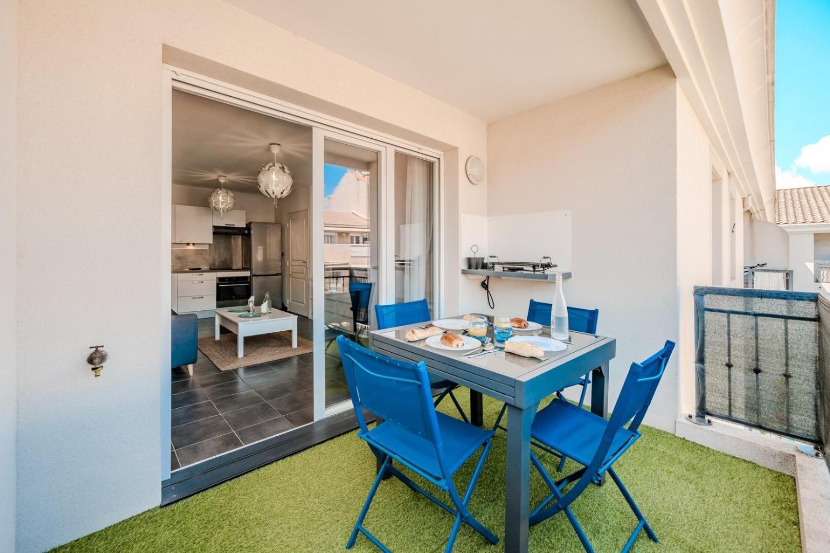 شقة Le Neroli T2 Dernier Etage Avec Terrasse Et Garage تولون المظهر الخارجي الصورة